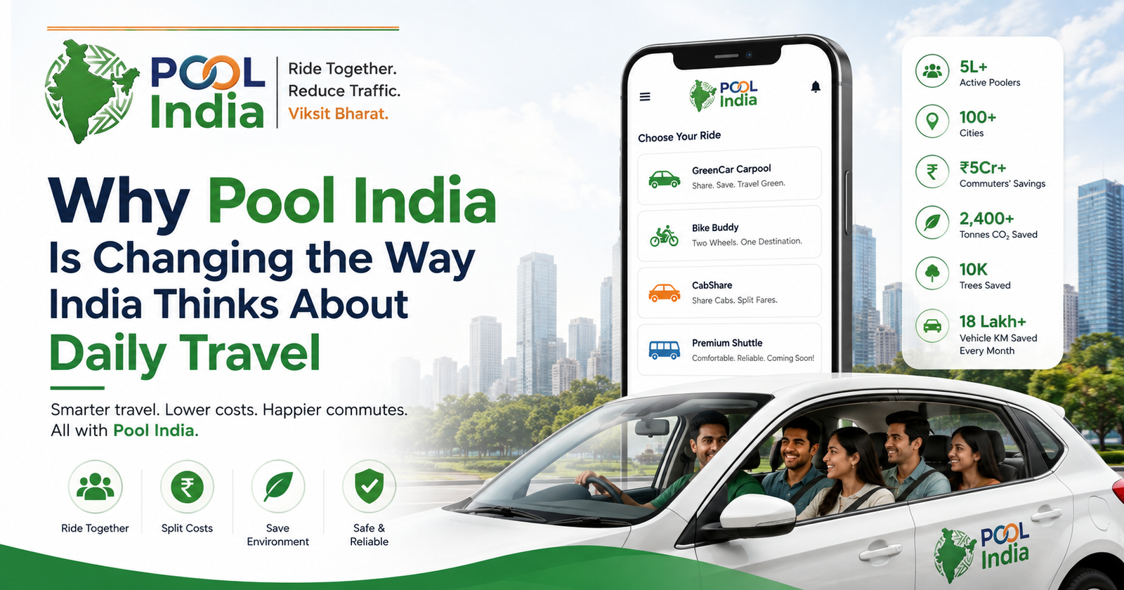 Why Pool India Is Changing the Way India Thinks About Daily Travel