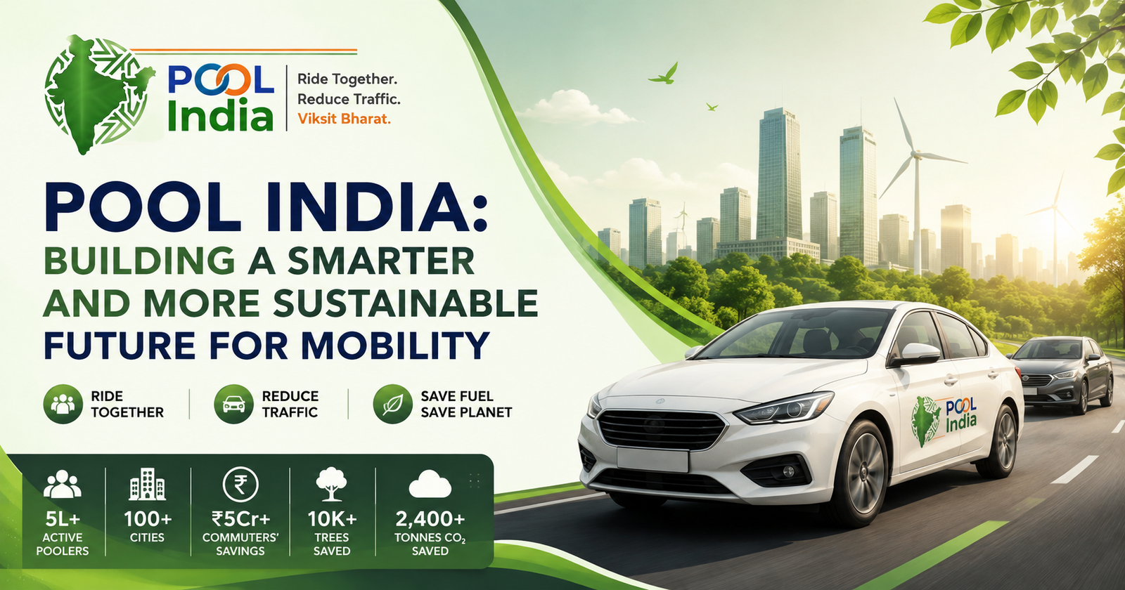 Pool India: Building a Smarter and More Sustainable Future for Mobility